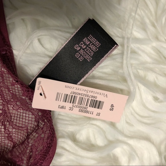 Victoria’s Secret Small Very Sexy Lace Cheeky Strap Panty with Gold Tone… - Picture 7 of 7